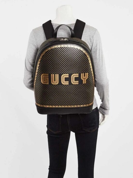 Gucci Black Leather \